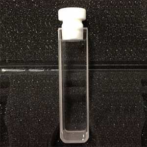 Type 21 Cuvettes with Stopper (2 Polished Sides)【Glass,Quartz,Infrasil】