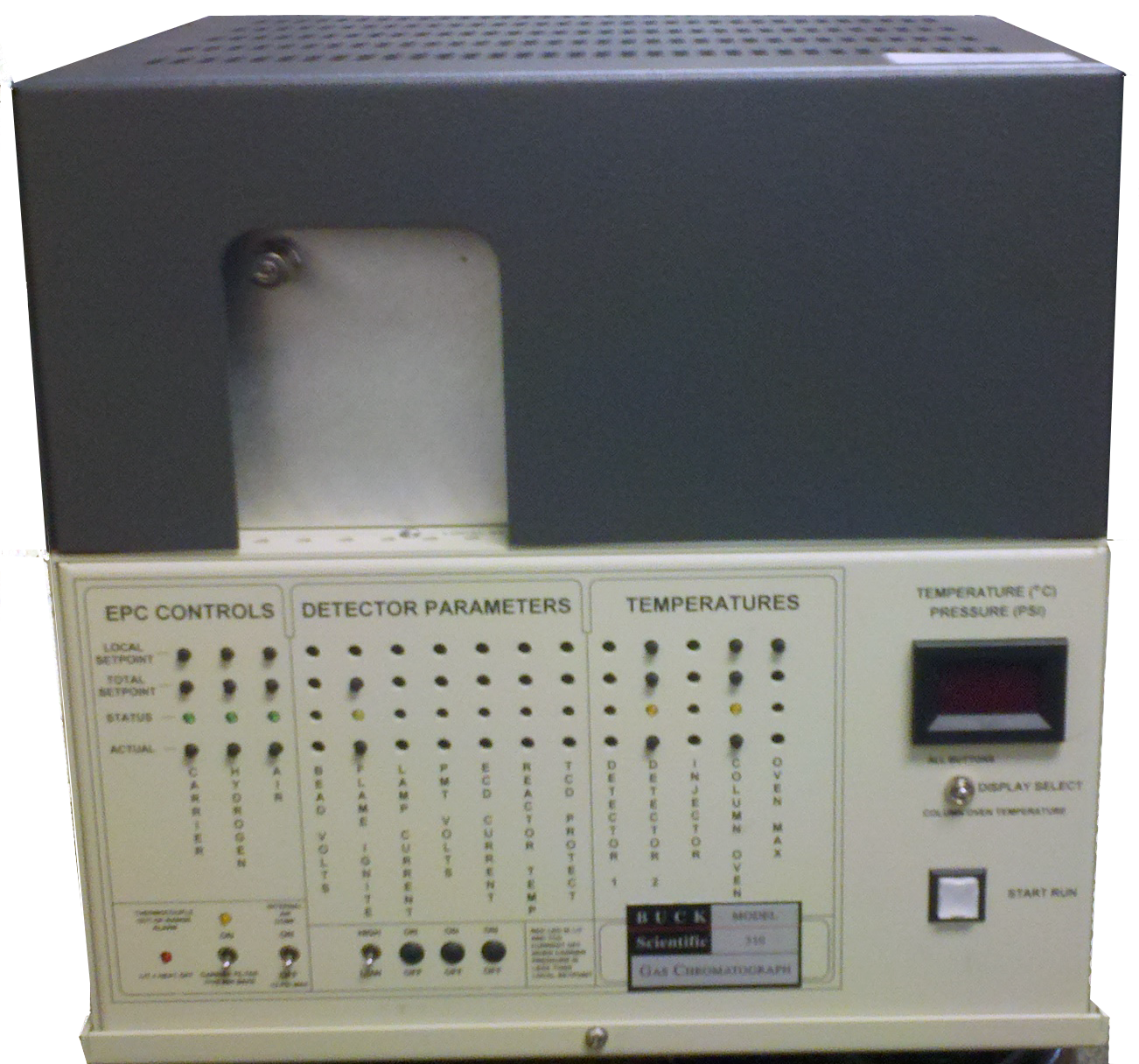 Model 310 medical marijuana GC system