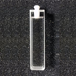 Type 21 Cuvettes with Stopper (2 Polished Sides)【Glass,Quartz,Infrasil】