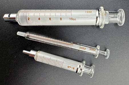 Syringes for Filling Cells