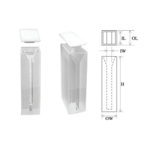 Type 18 Micro Cuvette 【Glass，Quartz， Infrasil】