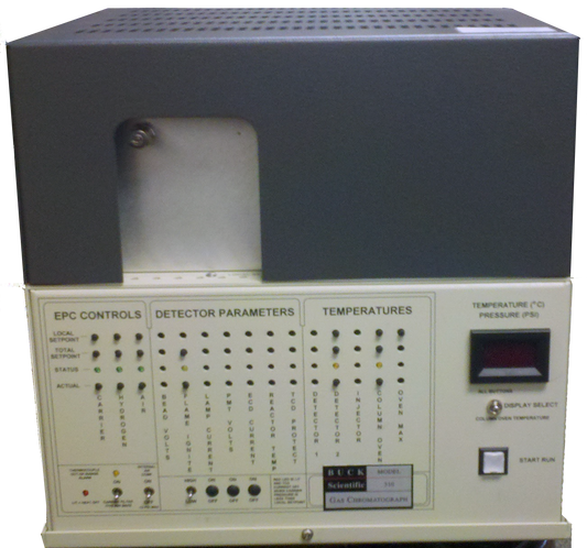 Model 310 medical marijuana GC system