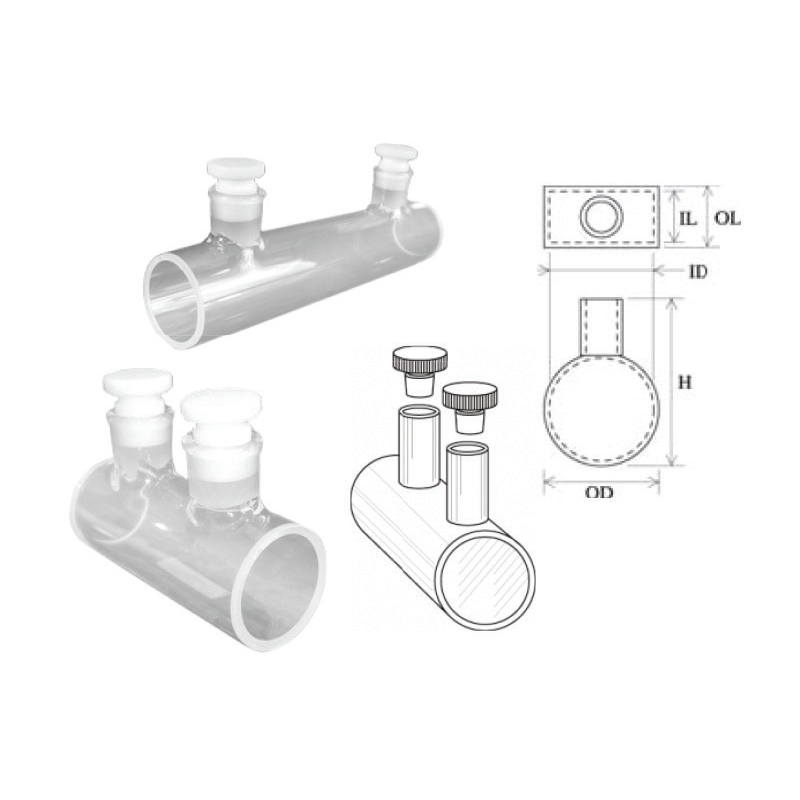 Type 34 Cylindrical Cuvettes Polished on 2 sides 【Glass，Quartz，Infrasil】