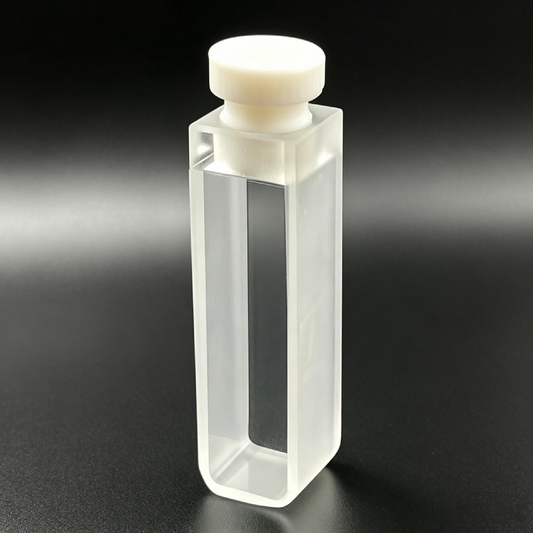 Type 21 Glass Cuvette with 10 mm Path Length & Stopper