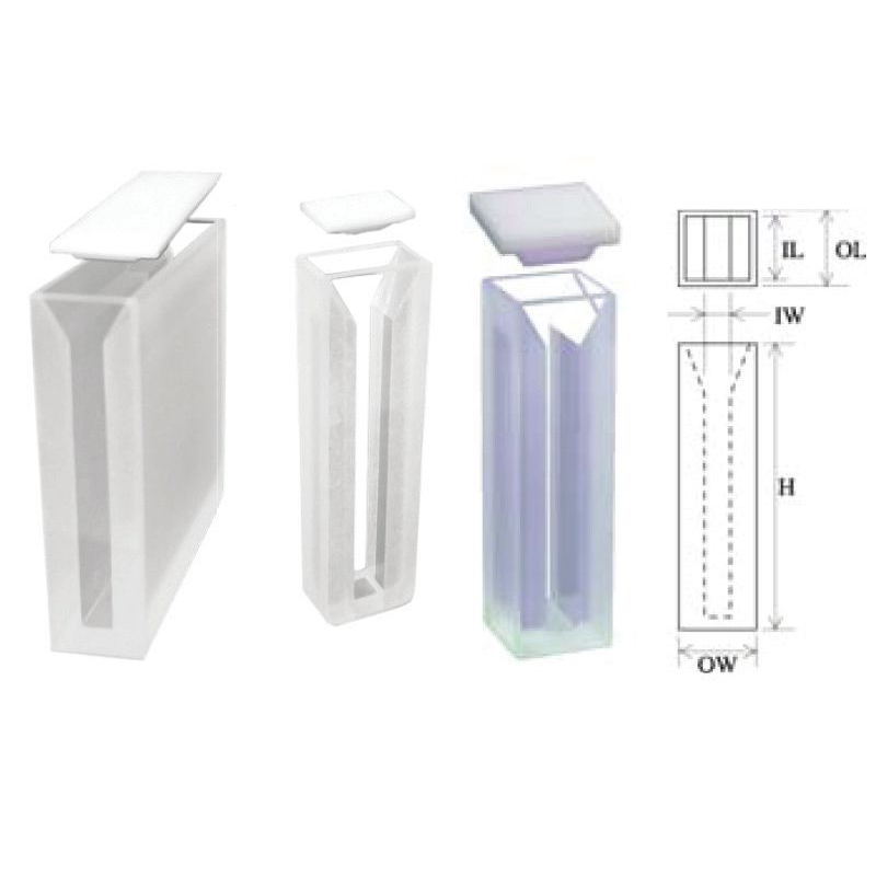 Type 9 Semi-Micro Cuvettes 【Glass，Quartz， Infrasil】