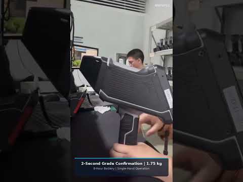 Handheld LIBS Alloy Analyzer | PMI & Scrap Sorting | No Radiation