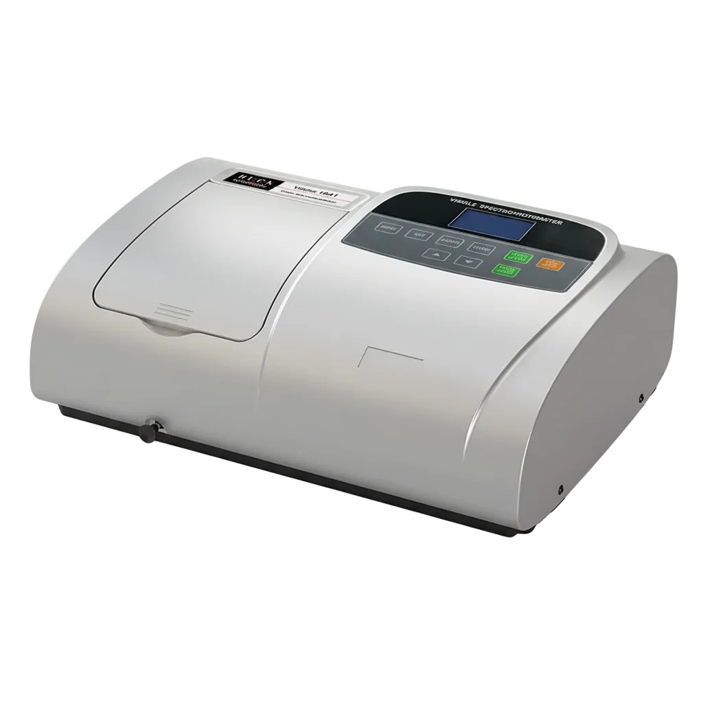 A modern white and gray electronic device with a curved lid, a digital control panel with a small screen and colored buttons, and a label reading 'HITACHI' on the top surface, shown against a plain white background.